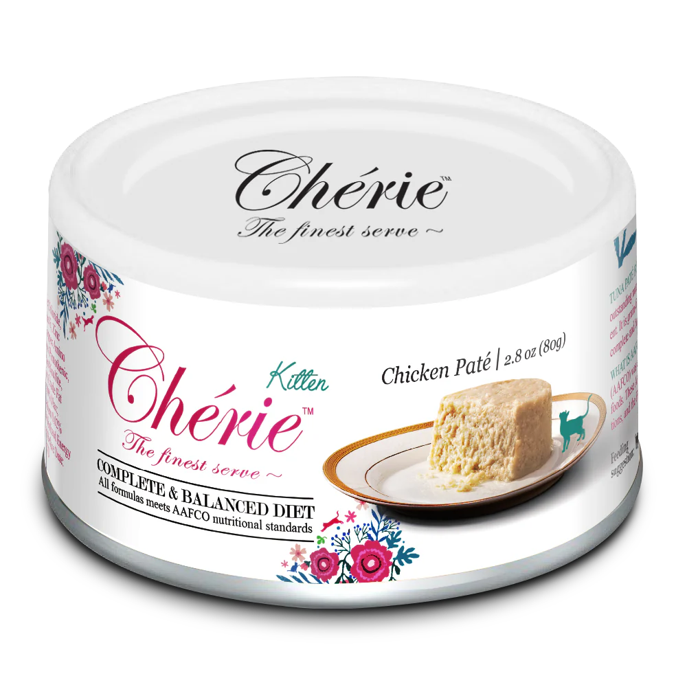 PROMOZIONE (20+4) Cofanetto Chérie Kitten Collection 24 pezzi x 80 g + 2 Cubetti di Carne in OMAGGIO