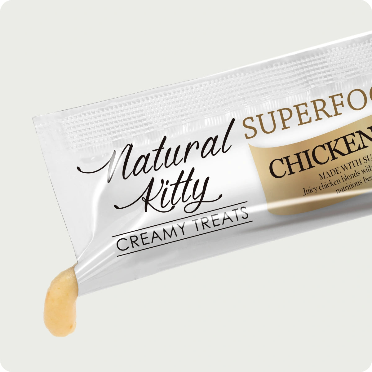 Natural Kitty Creamy Treats Pollo e Quinoa