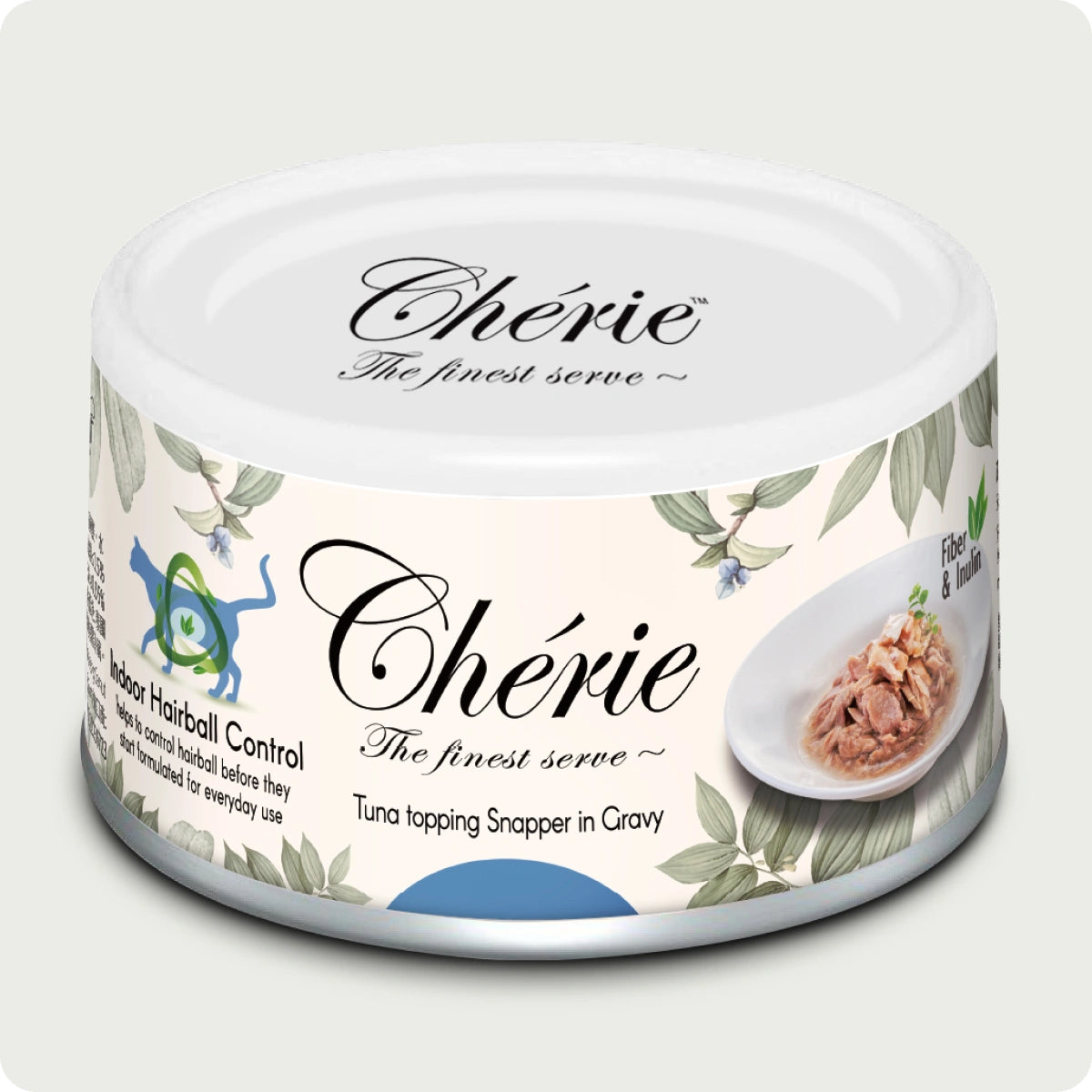 Chérie Hairball Control Tonno con salsa di dentice, 80 g.