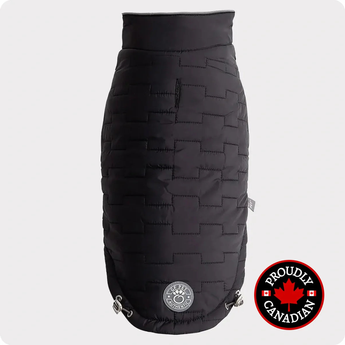Giacca reversibile Chalet GF Pet | Cappottino invernale per cani Elasto-Fit®