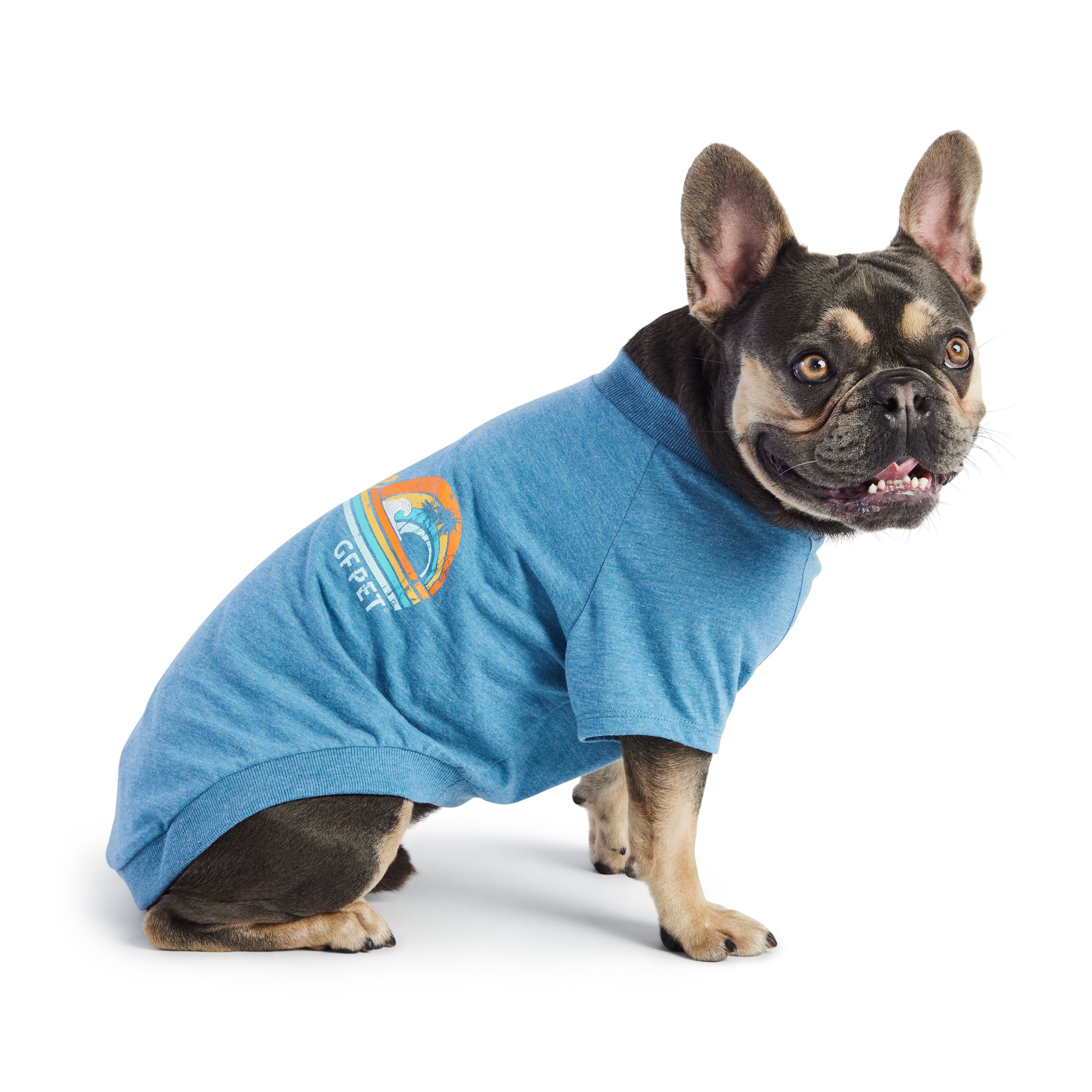 Maglietta Estiva per Cani | Collezione Autunno/Inverno | GF Pet | Blu Mare 