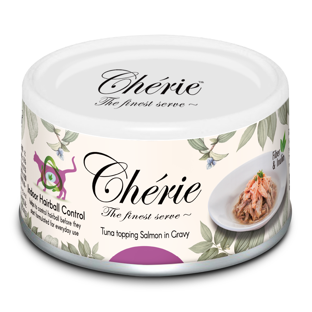 Set Chérie Special Diet Cibo Umido Tonno con Salmone 80 g + 1 Filetto in Omaggio