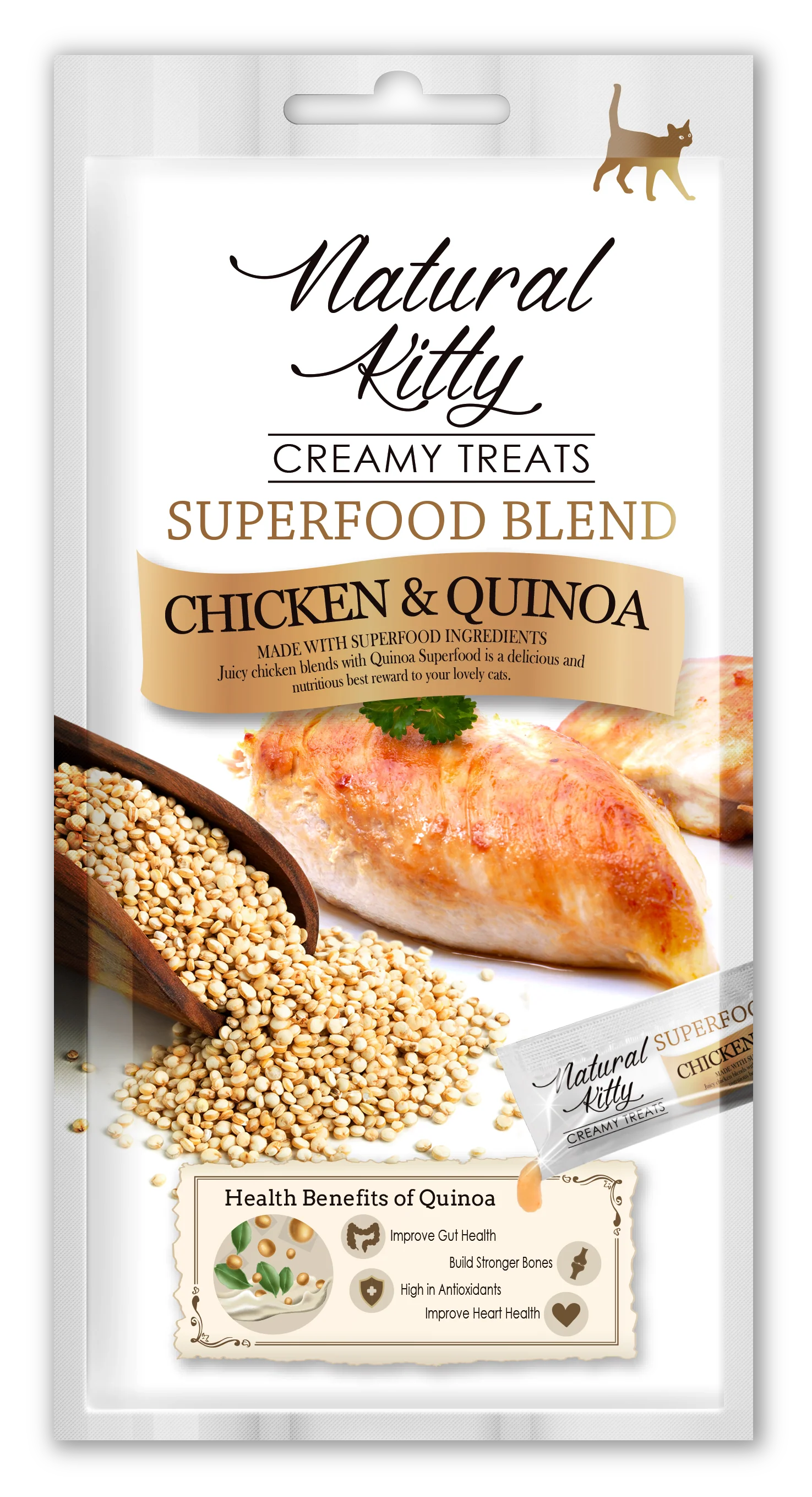 Dolcetti Natural Kitty per la festa del Black Friday a base di pollo