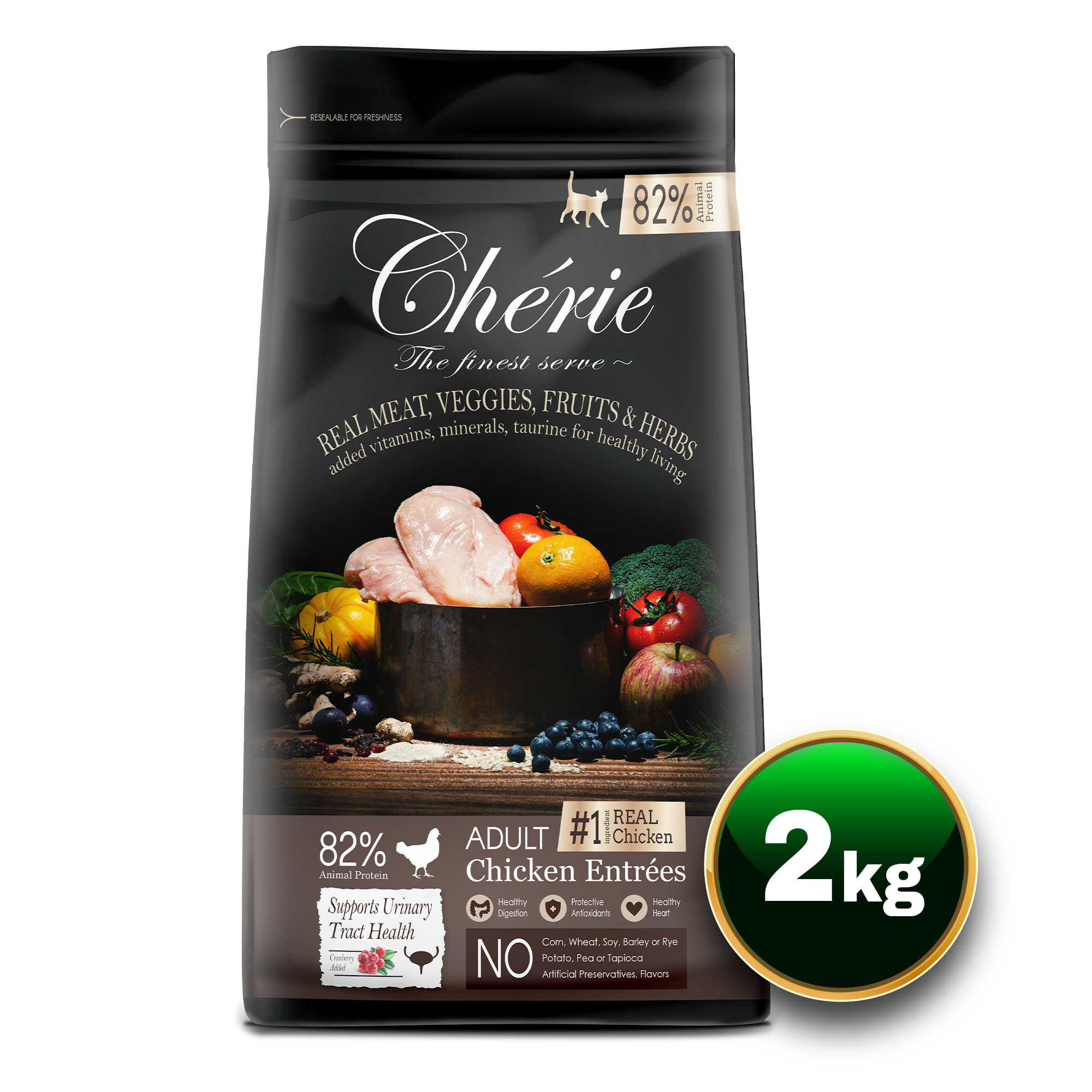 Chérie Cibo secco Pollo 2kg.