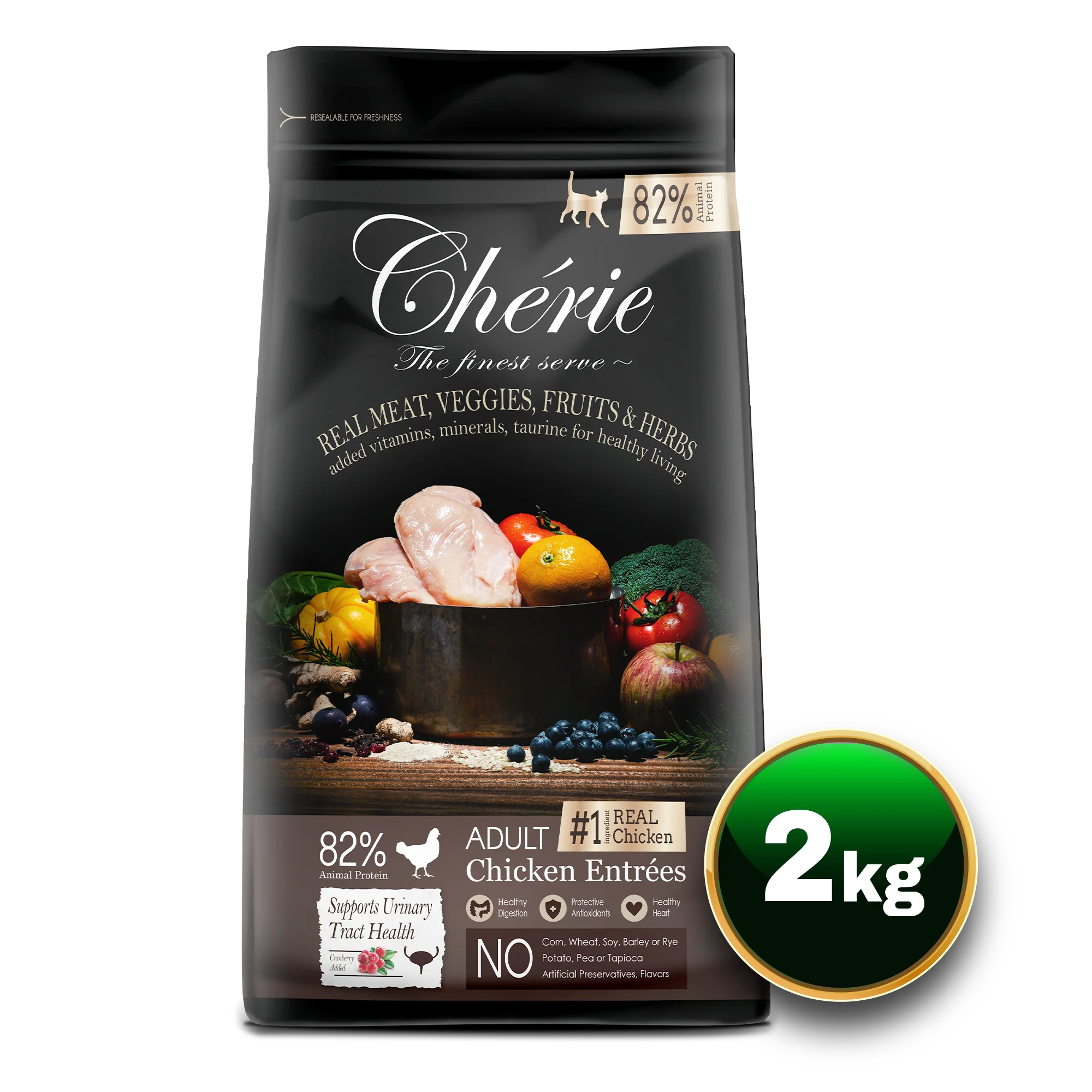 Chérie Mega Dry Set + 5 cubetti di carne in omaggio